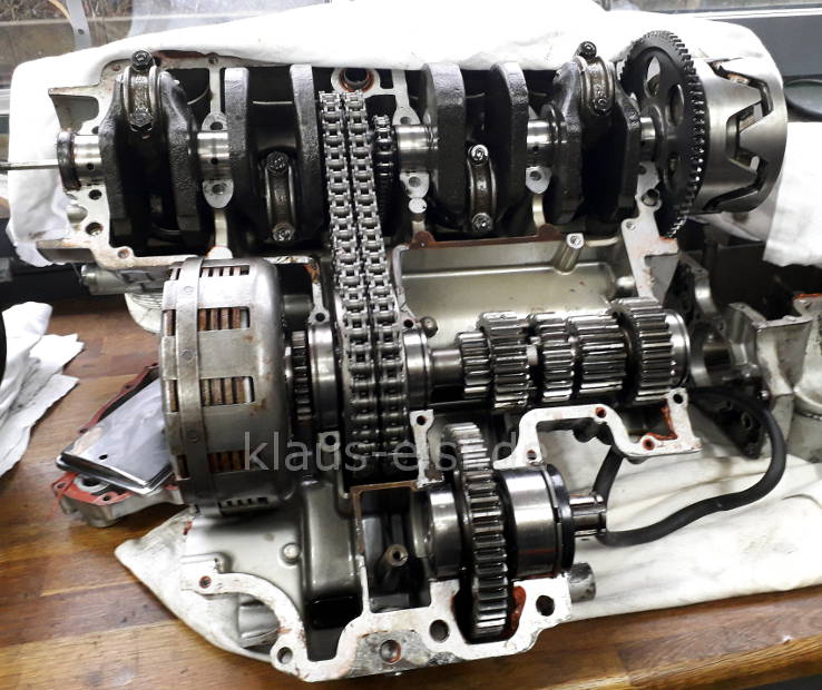 Honda CB 750 Four Getriebe
